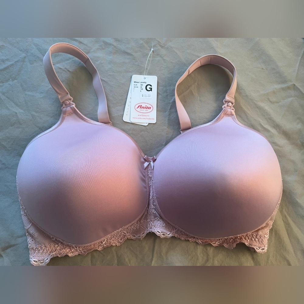 Anita Soft Pink Lace MATERNITY Bra